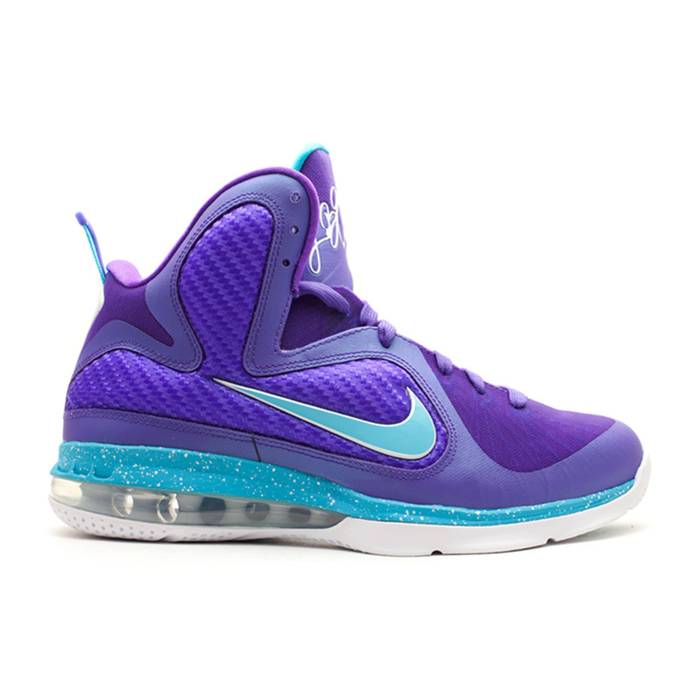 ナイキ Nike 【 Lebron 9 \u0027Summit Lake Hornets\u0027 Men Pure Purple/Turquoise Blue-Wht 】 Lebron レブロン メンズ 純然たる Purple 紫・パープル