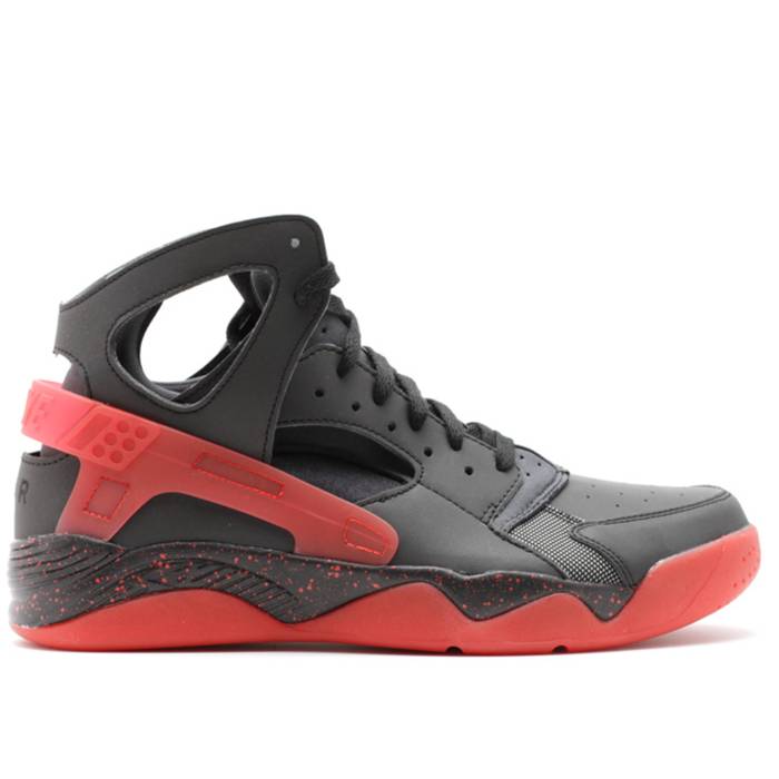 ナイキ Nike 【 Air Flight Huarache Prm Qs 'Love/Hate Pack' Men Black/Anthracite-Challenge Red 】 Flight フライト Huarache ハラチ メンズ 黒色 ブラック Red 赤・レッド