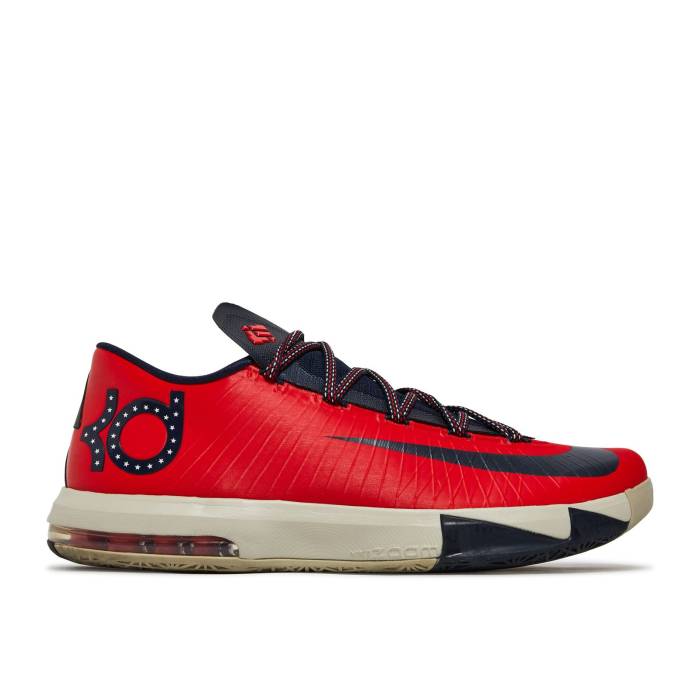 ナイキ Nike 【 Kd 6 'Dc' Men Light Crimson/Blue-White 】 メンズ クリムゾン|スニケス