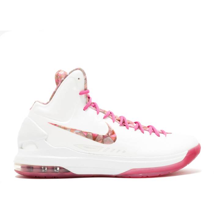 ナイキ Nike 【 Kd 5 Premium \u0027Aunt Pearl\u0027 Men Metallic Summit White/Pinkfire 】 Premium 割り増し金 メンズ 白いこと 白いこと
