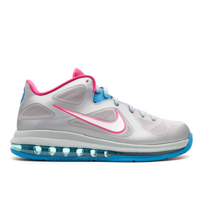 ナイキ Nike 【 Lebron 9 Low \u0027Fireberry\u0027 Men Wolf Grey/White-Dynamic Blue-Fireberry 】 Lebron レブロン メンズ 薄墨色 薄墨色