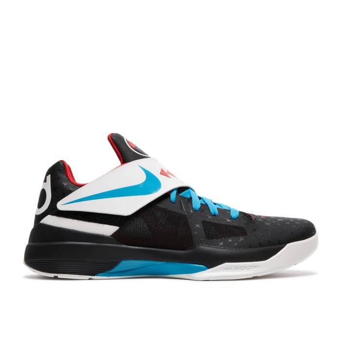ナイキ Nike 【 N7 1 Zoom Kd 4 \u0027N7\u0027 Men Black/Dark Turquoises-Challenge Red-White 】 望遠レンズ メンズ 黒いこと 黒いこと メンズ靴-スニーカー