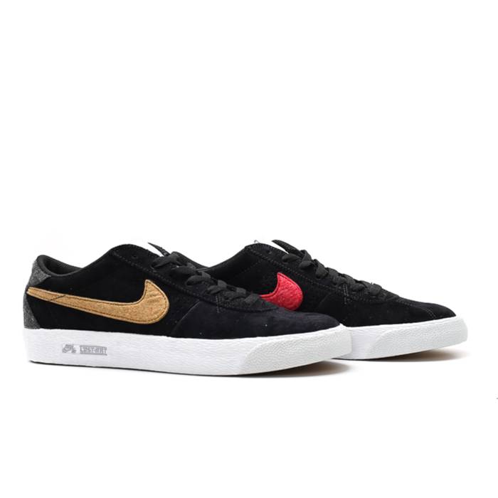 ナイキ Nike 【 Lost Art X Sb Bruin Premium Se \u0027Lost Art\u0027 Men Black/White-Gum Light Brown-Metallic Gold 】 作物 エスビー 青色はたご屋 Premium 割り増し金 メンズ 黒いこと 黒いこと ゴールド
