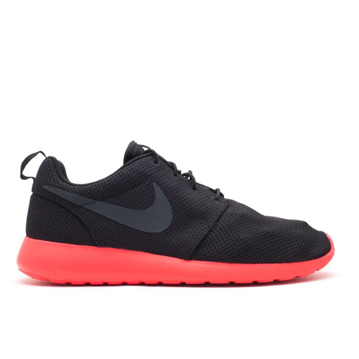 ナイキ Nike 【 Roshe One 'Siren Red' Men Black/Anthracite/Siren Red 】 メンズ 黒色 ブラック Red 赤・レッド