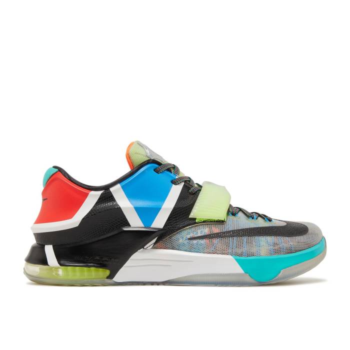 ナイキ Nike 【 Kd 7 'What The Kd' Men Multi Color/Black Horizon 】 メンズ 黒色 ブラック