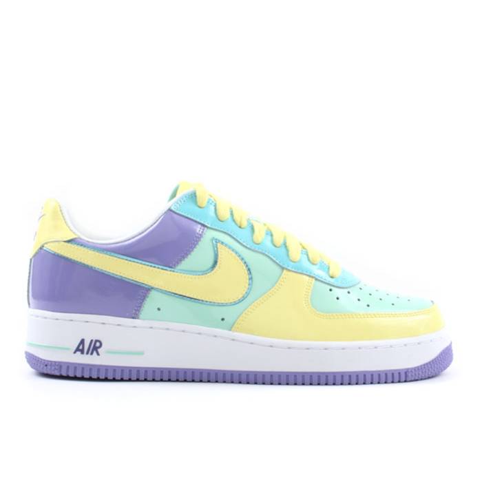 ナイキ Nike 【 Air Force 1 Premium \u0027Easter Egg\u0027 Men Medium Mint/Lemon Frost 】 Premium 割り増し金 メンズ