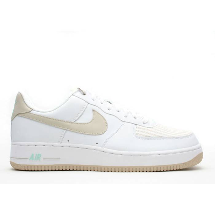 ナイキ Nike 【 Air Force 1 Premium Men White/Net-Medium Mint 】 Premium プレミアム メンズ 白色 ホワイト