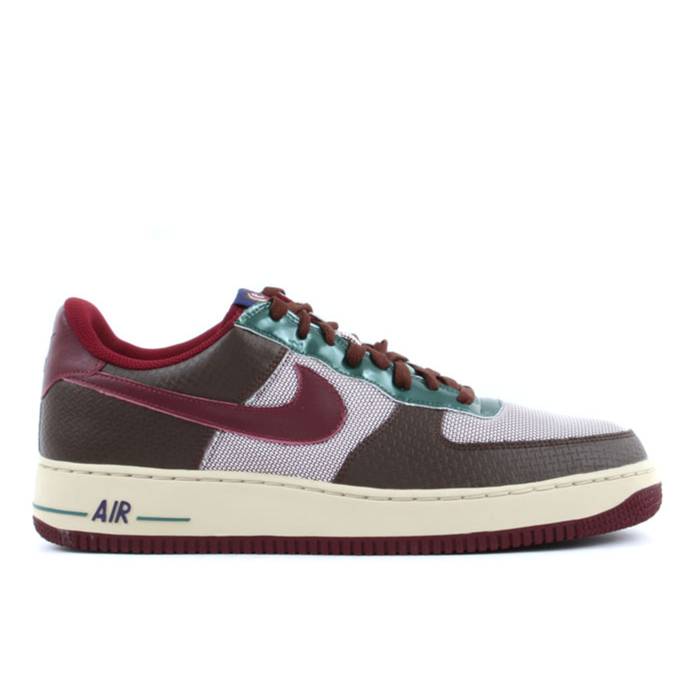 ナイキ Nike 【 Air Force 1 Premium \u0027Samurai\u0027 Men Light Chocolate/Team Red-Net-Green Stain-Ink 】 Premium 割り増し金 メンズ Team 野球クラブ