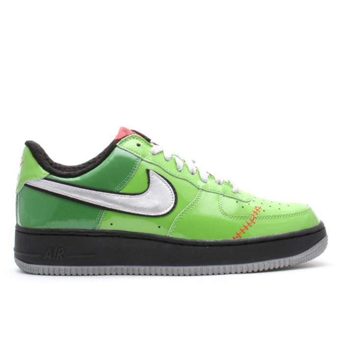 ナイキ Nike 【 Air Force 1 Premium 'Frankenstein' Men Green Bean/Metallic Silver-Grass-Black 】 Premium プレミアム メンズ green 緑・グリーン|スニケス