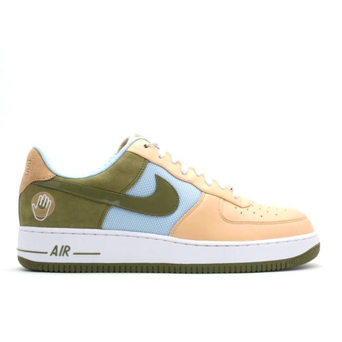 ナイキ Nike 【 Air Force 1 Premium '07 'Bobbito' Men Suede/Pilgrim-Ice Blue 】 Premium プレミアム メンズ スエード・スウェード 青色 ブルー｜スニケス