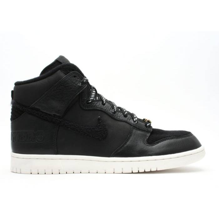 ナイキ Nike 【 Dunk High \u0027Destroyers\u0027 Men Black/Black-Sail 】 ダンク 御機嫌 メンズ 黒いこと 黒いこと