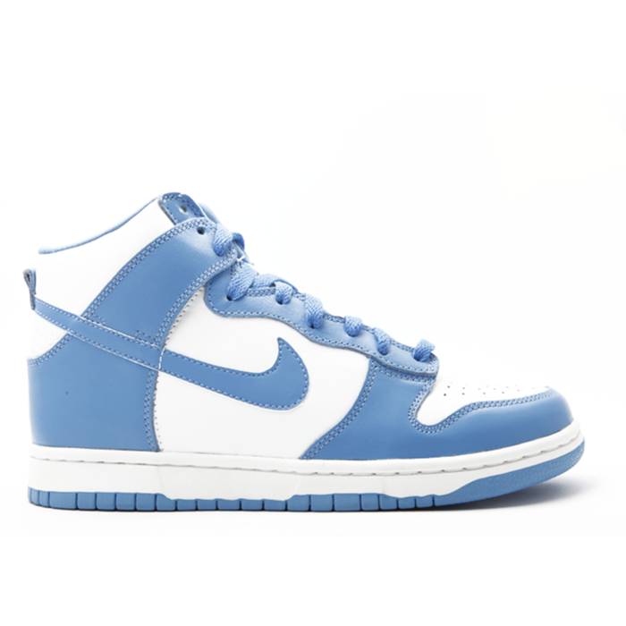 ナイキ Nike 【 Dunk High Le Men White/Carolina Blue 】 ダンク ハイ メンズ 白色 ホワイト カロライナ 青色 ブルー｜スニケス