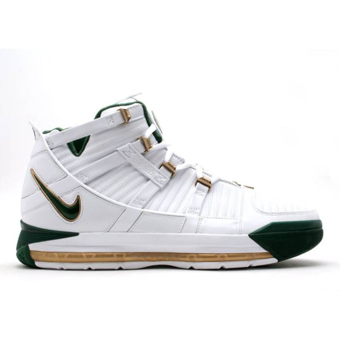 ナイキ Nike 【 Zoom Lebron 3 'Svsm Home' Men White/Deep Forest-Gold Dust 】 ズーム Lebron レブロン メンズ 白色 ホワイト ディープ