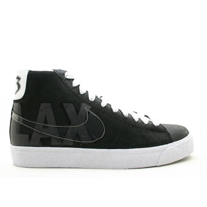 ナイキ Nike 【 Blazer High Premium \'L A X\' Men Black/Light-Charcoal-White 】 ブレイザー ハイ Premium プレミアム メンズ 黒色 ブラック