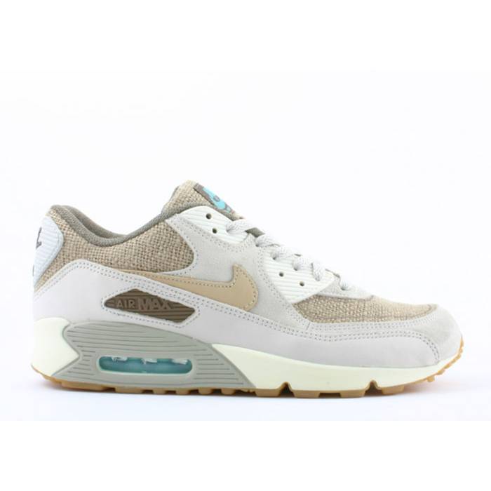ナイキ Nike 【 Air Max 90 Premium Crepe Men Mushroom/Mushroom-Birch-Medium Brown 】 マックス Premium 割り増し金 縮緬 メンズ 赤銅色 赤銅色