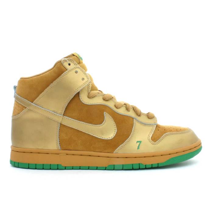 ナイキ Nike 【 Dunk High Pro Sb \u0027Lucky\u0027 Men Wheat/Metallic Gold 】 ダンク ご機嫌 労働者階級 エスビー メンズ ウィート ゴールド メンズ靴-靴