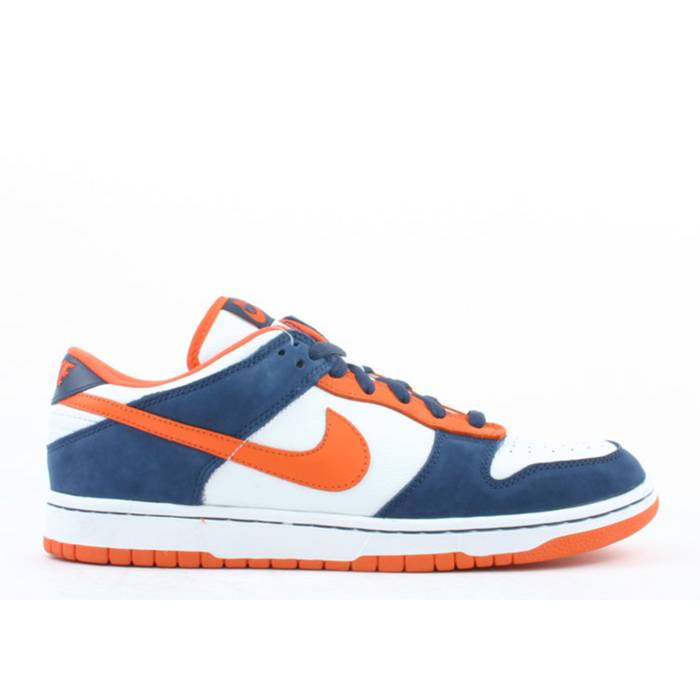 ナイキ Nike 【 Dunk Low Pro Sb 'Broncos' Men White/Orange Blaze-Midnight Navy 】 ダンク プロ エスビー メンズ 白色 ホワイト orange 橙・オレンジ 紺色 ネイビー