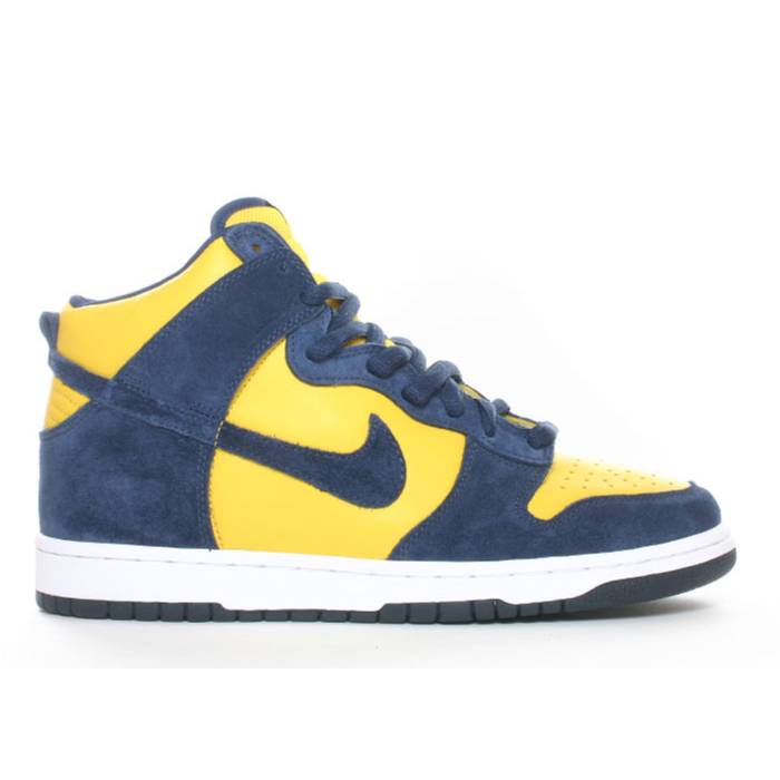 ナイキ Nike 【 Dunk High Pro Sb 'Michigan' Men Varsity Maize/Midnight Navy 】 ダンク ハイ プロ エスビー メンズ 紺色 ネイビー