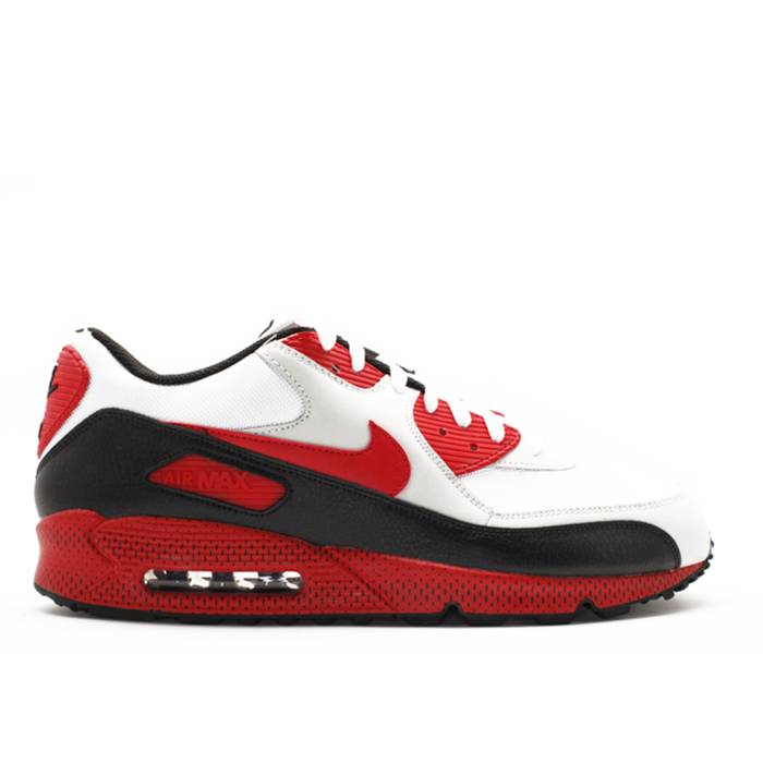 ナイキ Nike 【 Air Max 90 Men White/Sport Red Neutral Grey 】 マックス メンズ 白いこと 白いこと Red 赤・赤いこと 薄墨色 薄墨色