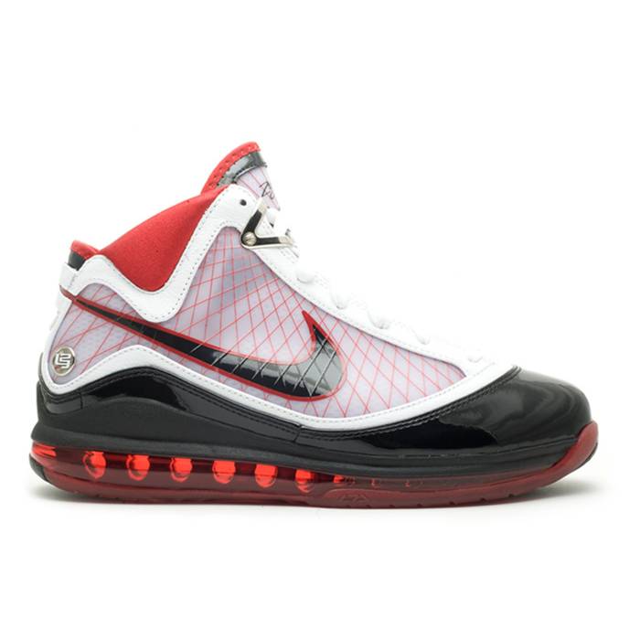 ナイキ Nike 【 Air Max Lebron 7 \u0027White Black Red\u0027 Men White/Black-Varsity Red 】 マックス Lebron レブロン 黒いこと 黒いこと メンズ 白いこと 白いこと Red 赤・赤いこと