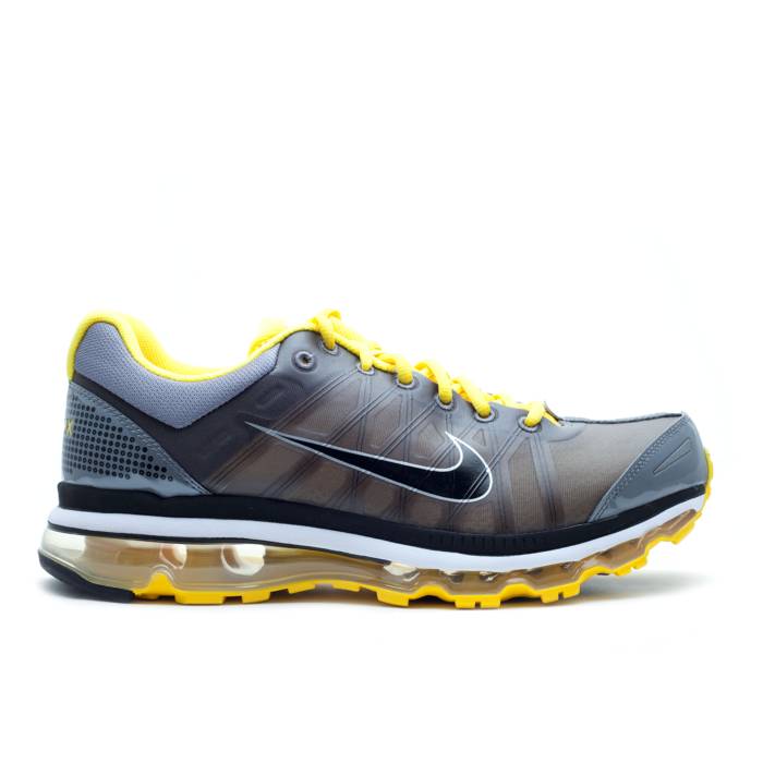 ナイキ Nike 【 Air Max+ 2009 Men 塩素 Grey/Blk-Spd Yllw-Mtllc Slvr 】 メンズ 薄墨色 薄墨色