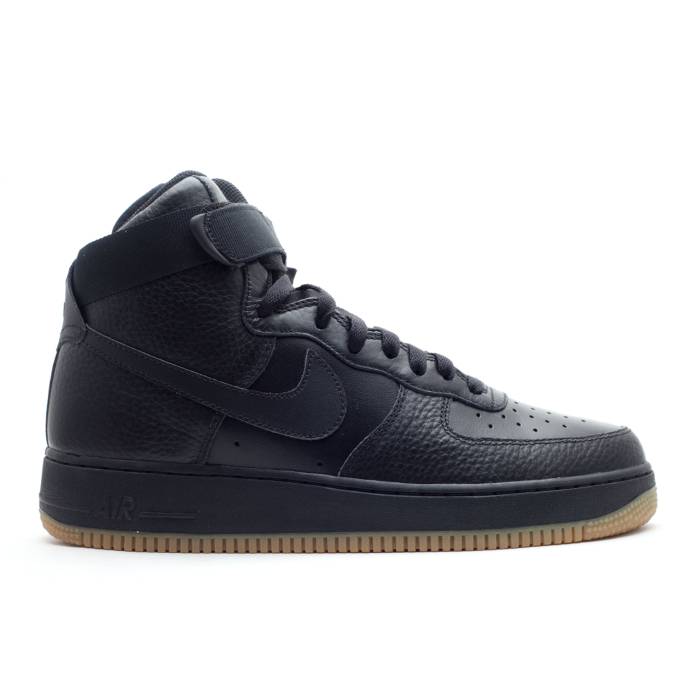 ナイキ Nike 【 Air Force High 07 Men Black/Black-Gum Med Brown 】 ご機嫌 メンズ 黒いこと 黒いこと 赤銅色 赤銅色 メンズ靴-スニーカー