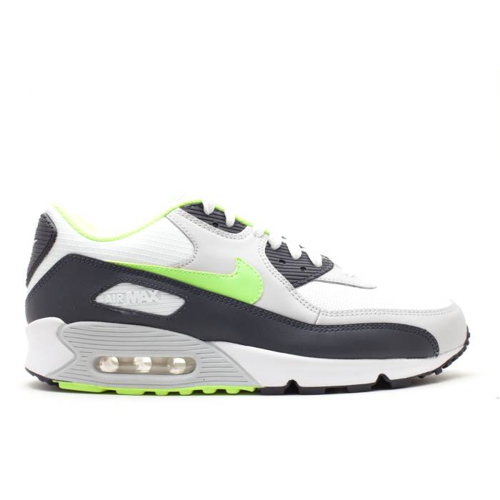 ナイキ Nike 【 Air Max 90 \u0027Sunburst\u0027 Men White/Volt-Ntrl Grey-Anthrct 】 マックス メンズ 白いこと 白いこと
