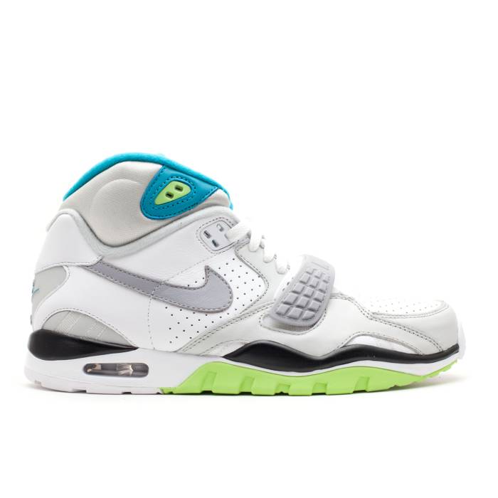 ナイキ Nike 【 Air Trainer Sc 2 Qs \u0027Citron\u0027 Men White/Cmnt Grey-Ntrl Gry-Ctrn 】 調教師 メンズ 白いこと 白いこと