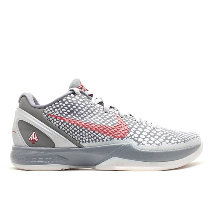 ナイキ Nike 【 Zoom Kobe 6 'Lower Merion Aces' Men Metallic Platinum/Varsity Crimson/Cool Grey 】 ズーム Kobe コービー メンズ Platinum プラチナム クリムゾン クール 灰色 グレー|スニケス