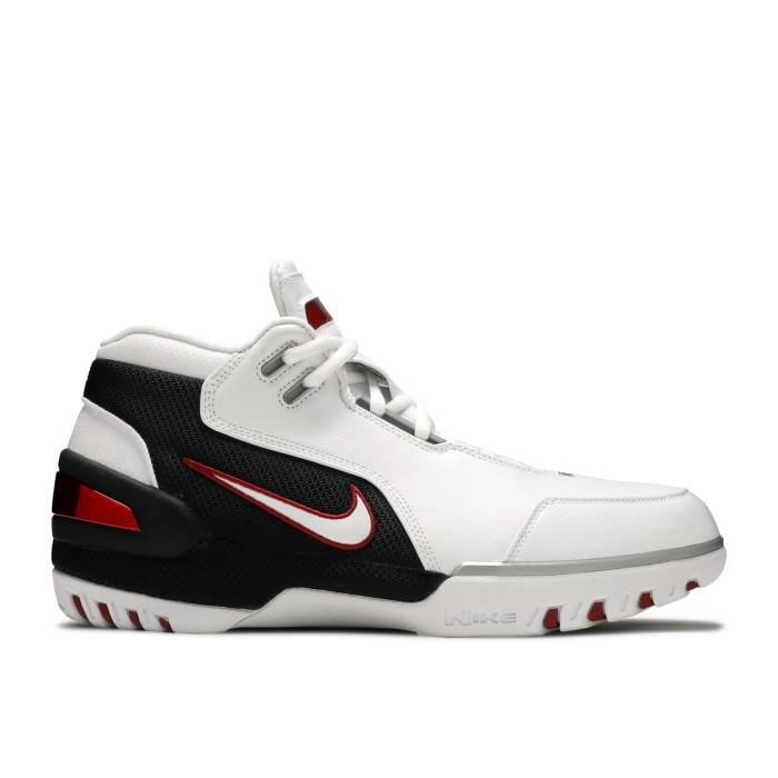 ナイキ Nike 【 Air Zoom Generation Retro Qs \u0027Debut\u0027 2017 Men White/White-Varsity Crimson-Black 】 望遠レンズ レトロ メンズ 白いこと 白いこと