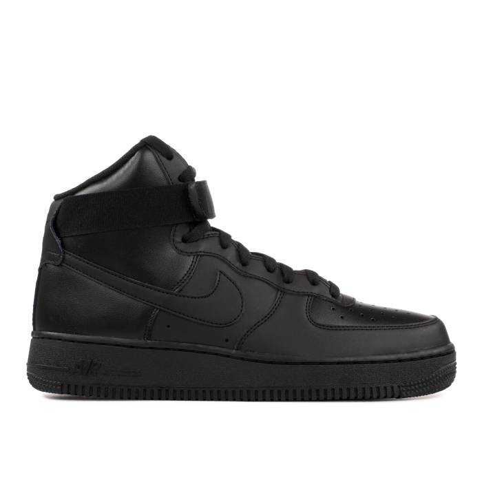 ナイキ Nike 【 Air Force 1 High \u002707 \u0027Triple Black\u0027 Men Black/Black-Black 】 ご機嫌 メンズ 黒いこと 黒いこと