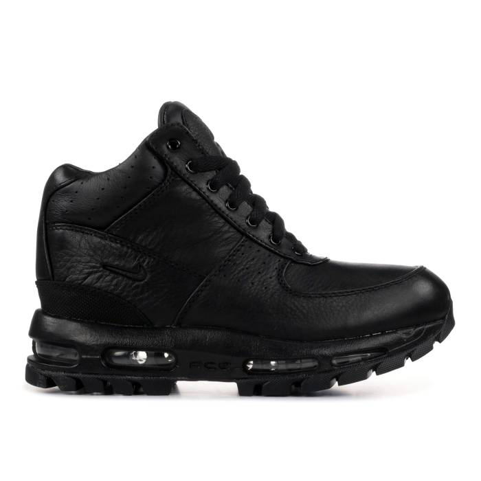 ナイキ Nike 【 Air Max Goadome ガウス \u0027Black\u0027 Youth Black/Black-Metallic Silver 】 マックス ゴア学生寄宿舎 お坊っちゃん キッズ 黒いこと 黒いこと Silver しろがね色・しろがね色