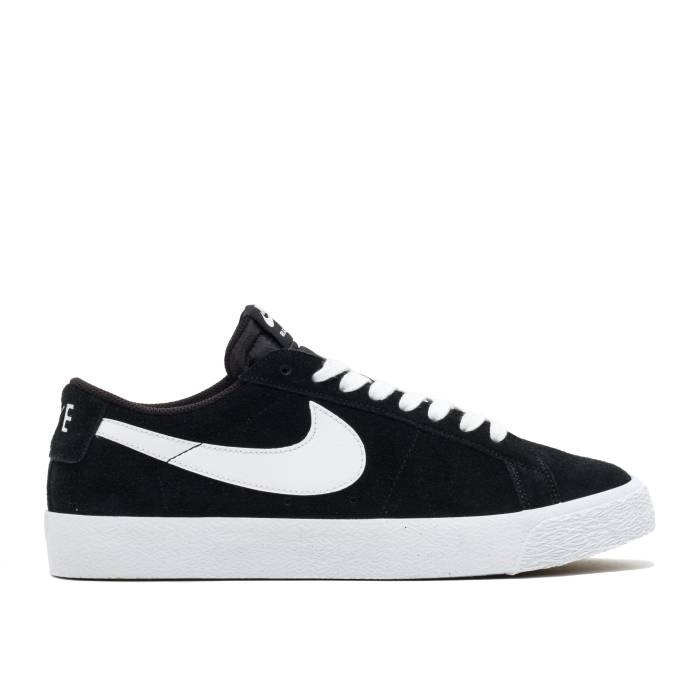 ナイキ Nike 【 Zoom Blazer Low Sb Black White Men Black/White-Gum Light Brown 】 ズーム ブレイザー エスビー メンズ 黒色 ブラック 茶色 ブラウン