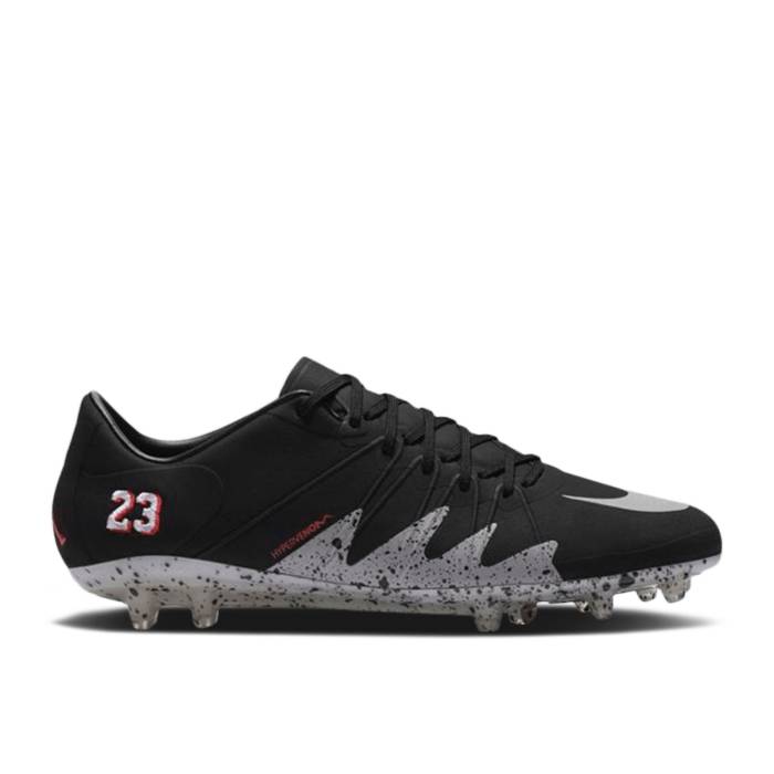 ナイキ Nike 【 Air Jordan X Hypervenom Phinish Njr Fg Black Metallic Silver Men Black/Metallic Silver-Bright Crimson 】 Hypervenom ハイパーベノム メンズ 黒色 ブラック クリムゾン