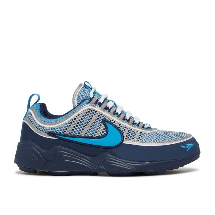 ナイキ Nike 【 Stash X Air Zoom Spiridon '16 'Stash' Men Harbor Blue/Heritage Cyan/Midnight Navy 】 ズーム メンズ 青色 ブルー シアン 紺色 ネイビー|スニケス