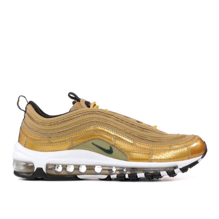 ナイキ Nike 【 Cr7 X Air Max 97 \'Golden Patchwork\' Men Metallic Gold/Green/Varsity Red/Black 】 マックス メンズ ゴールド green 緑・グリーン Red 赤・レッド 黒色 ブラック|スニケス