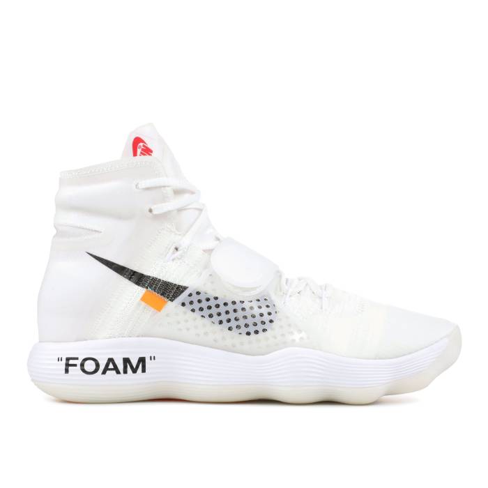 ナイキ Nike 【 Off-White X Hyperdunk 2017 Flyknit The Ten Men White/White-White 】 オフホワイト Hyperdunk ハイパーダンク フライニット メンズ 白色 ホワイト