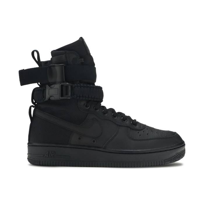 ナイキ Nike 【 Wmns Sf Air Force 1 High 'Triple Black' Women Black/Black-Black 】 ハイ レディース 黒色 ブラック|スニケス