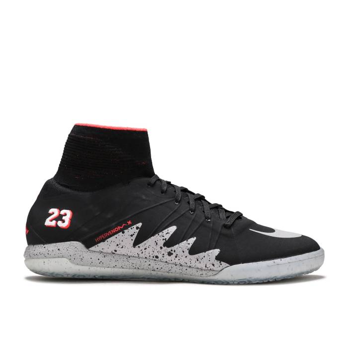 ナイキ Nike 【 Neymar X Air Jordan X Hypervenomx Proximo \u0027Metallic\u0027 Men Black/Metallic Silver/Light Crimson/White 】 メンズ 黒いこと 黒いこと Silver しろがね色・しろがね色 クリムゾン 白いこと 白いこと