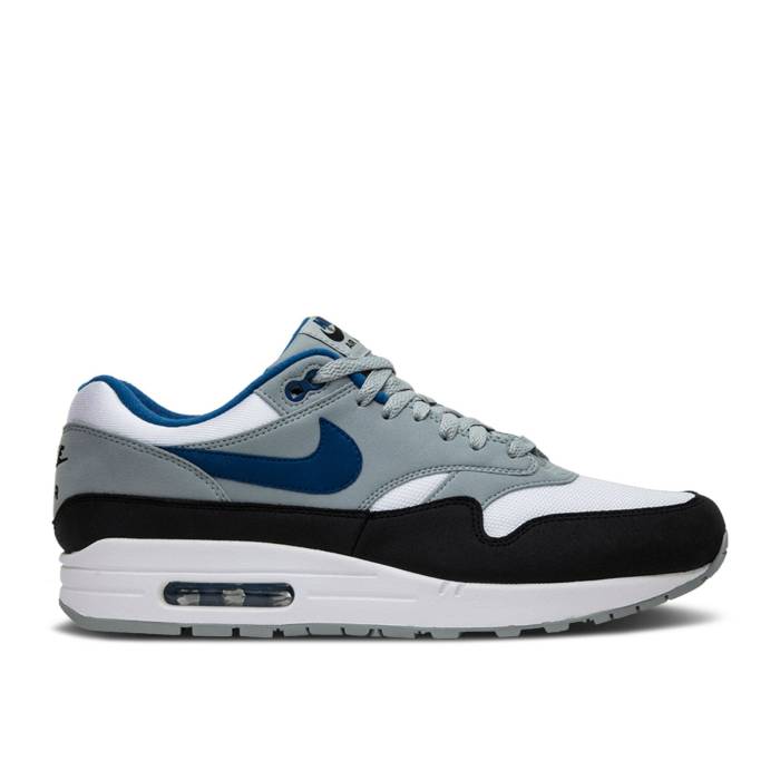ナイキ Nike 【 Air Max 1 'Gym Blue' Men White/Gym Blue/Light Pumice/Black 】 マックス メンズ 白色 ホワイト 青色 ブルー 黒色 ブラック