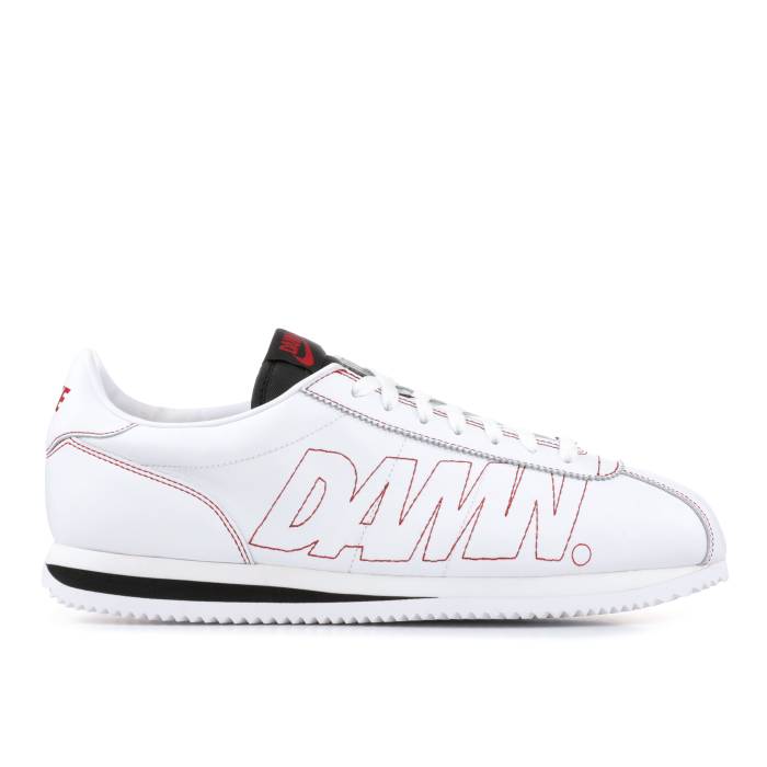 ナイキ Nike 【 Kendrick Lamar X Cortez \u0027Kenny 1\u0027 Men White/Black-Gym Red 】 コルテッツ メンズ 白いこと 白いこと Red 赤・赤いこと