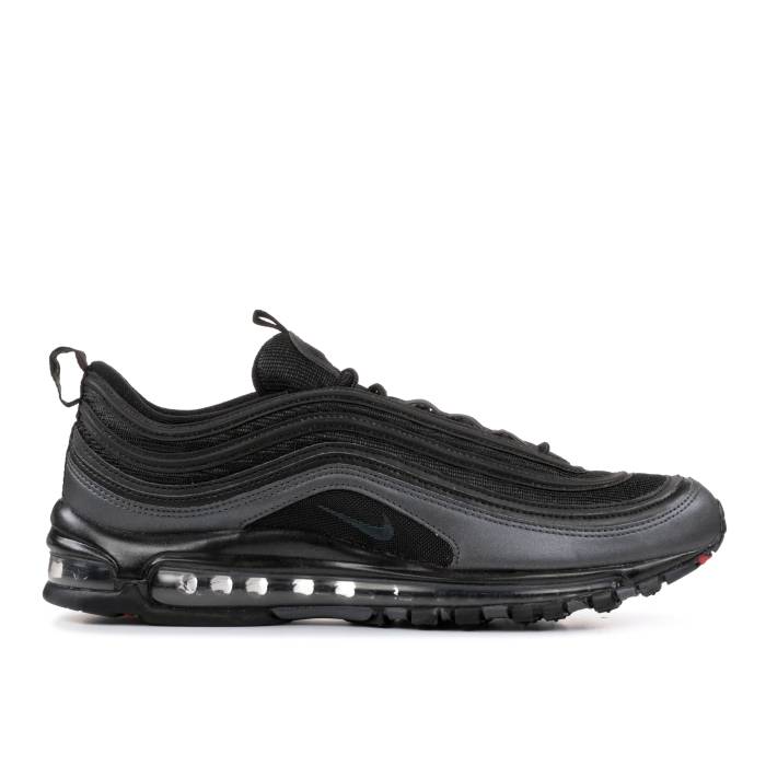 ナイキ Nike 【 Air Max 97 'Metallic Hematite' Men Black/Anthracite-Metallic Hematite-Dark Grey 】 マックス メンズ 黒色 ブラック 灰色 グレー｜スニケス