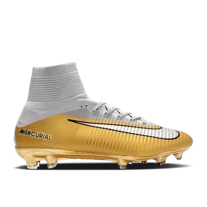 ナイキ Nike 【 Mercurial Superfly 5 クロム7 Se \u0027Quinto Triunfo\u0027 Men Grey/Gold 】 メンズ 薄墨色 薄墨色 ゴールド
