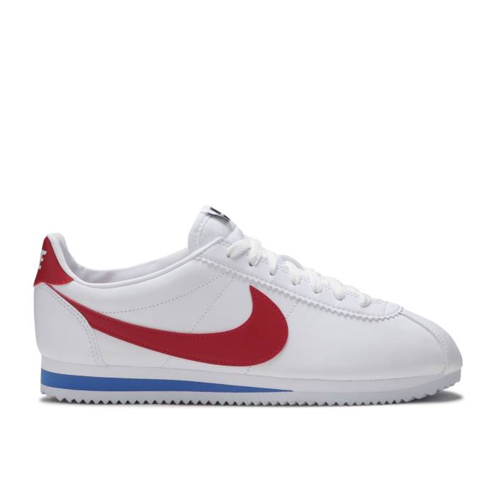ナイキ Nike 【 Wmns Classic Cortez Leather \u0027White Red\u0027 Women White/Red 】 古典派音楽 コルテッツ なめし革 レディース 白いこと 白いこと Red 赤・赤いこと