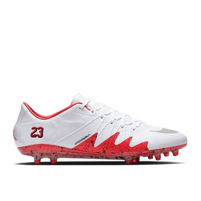 ナイキ Nike 【 Hypervenom Phinish Njr Fg Soccer Cleat Men White/Reflective Silver-Light Crimson-Black 】 Hypervenom ハイパーベノム Soccer 蹴球 メンズ 白いこと 白いこと