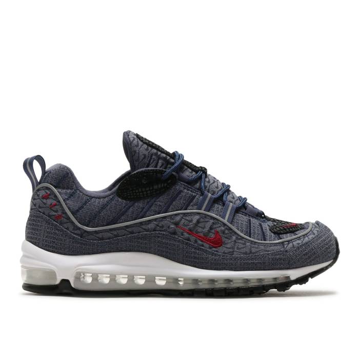 ナイキ Nike 【 Air Max 98 Qs \u0027Thunder Blue\u0027 Men Thunder Blue/Team Red-Diffused Blue 】 マックス メンズ サンダー 青味 青み Team 野球クラブ