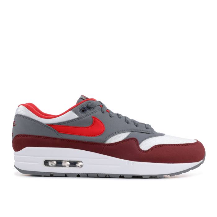 ナイキ Nike 【 Air Max 1 'University Red' Men White/University Red/Cool Grey/Team Red 】 マックス メンズ 白色 ホワイト Red 赤・レッド クール 灰色 グレー Team チーム