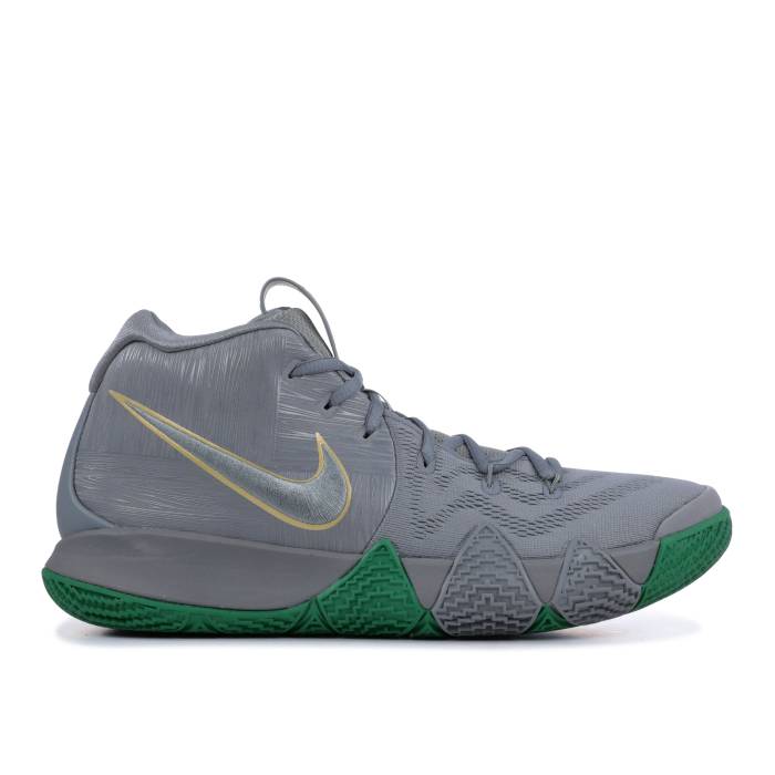 ナイキ Nike 【 Kyrie 4 \u0027City Guardians\u0027 Men Silver/Metallic Gold-Light Gum Brown 】 Kyrie カイリー メンズ Silver しろがね色・しろがね色 赤銅色 赤銅色