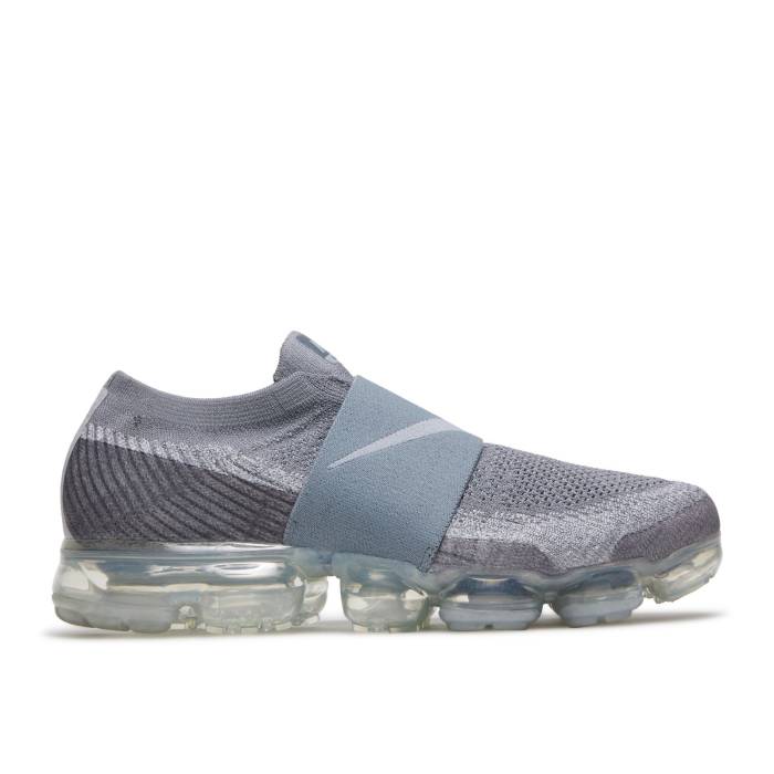 ナイキ Nike 【 Air Vapormax Moc \u0027Cool Grey\u0027 Men Cool Grey/Wolf Grey-Hot Punch White 】 メンズ 冷やりとした 薄墨色 薄墨色 白いこと 白いこと