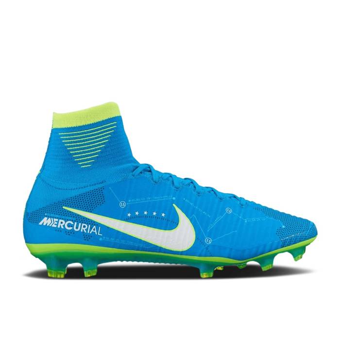ナイキ Nike 【 Mercurial Superfly 5 Njr Fg 'Blue Orbit' Men Blue Orbit/Green 】 メンズ 青色 ブルー green 緑・グリーン|スニケス